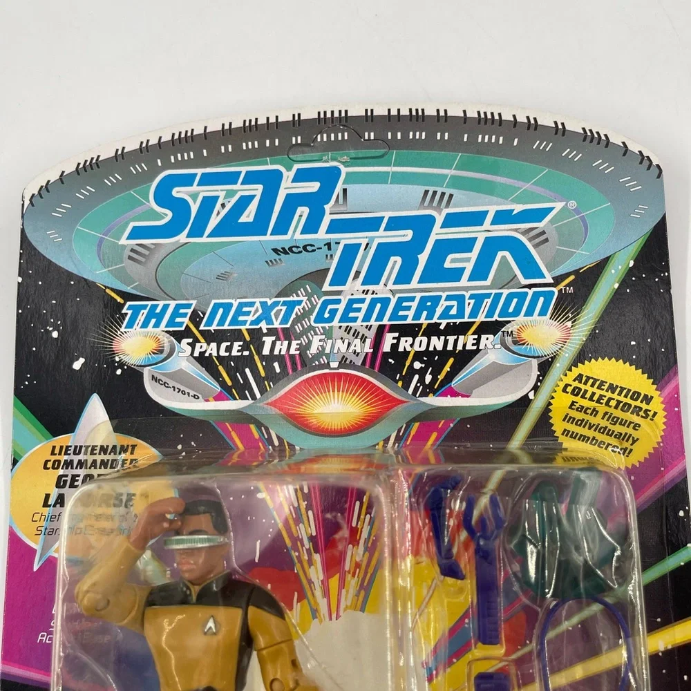 Vtg. 92 Star Trek Geordi La Forge The Next Generation Action Figure SEALED